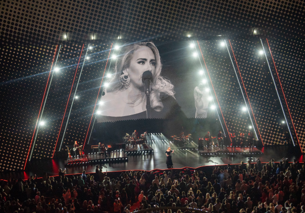 disguise gx 3 server powers Adele’s Las Vegas Residency